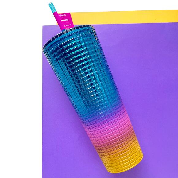 Starbucks Pride Tumbler Cup Venti - Rainbow Ombre 2023 Tim Singleton Gradient - Picture 2 of 7